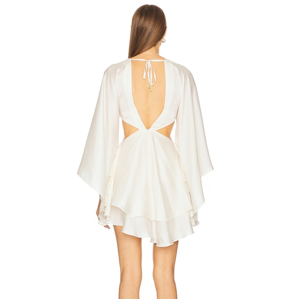 NWT MICHAEL COSTELLO x REVOLVE Allete Dress in Blush, XS - Picture 2 of 4